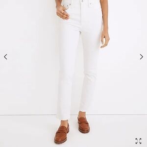 MADEWELL The Perfect Vintage Jean — Tile White SZ 32